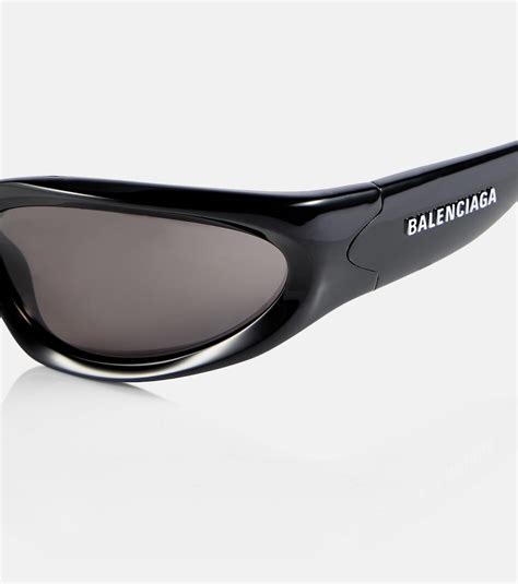 balenciaga swift oval sunglasses black|balenciaga sunglasses nordstrom.